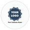 Logo & Company Name Drink Topper - Small - Single