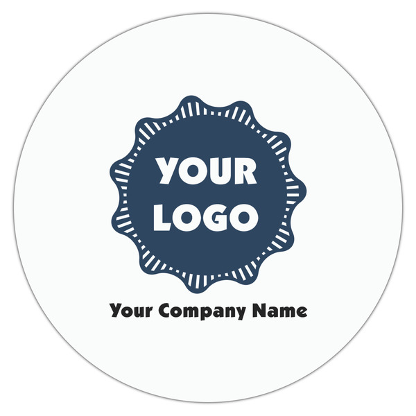 Logo & Company Name Drink Topper - XLarge - Single