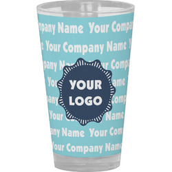 Logo & Company Name Pint Glass - Full Color