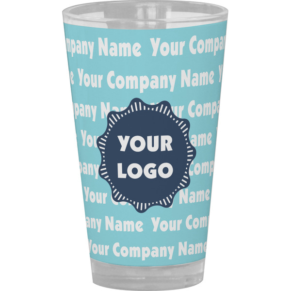 Custom Logo & Company Name Pint Glass - Full Color