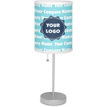 Logo & Company Name Lamp with Drum Shade