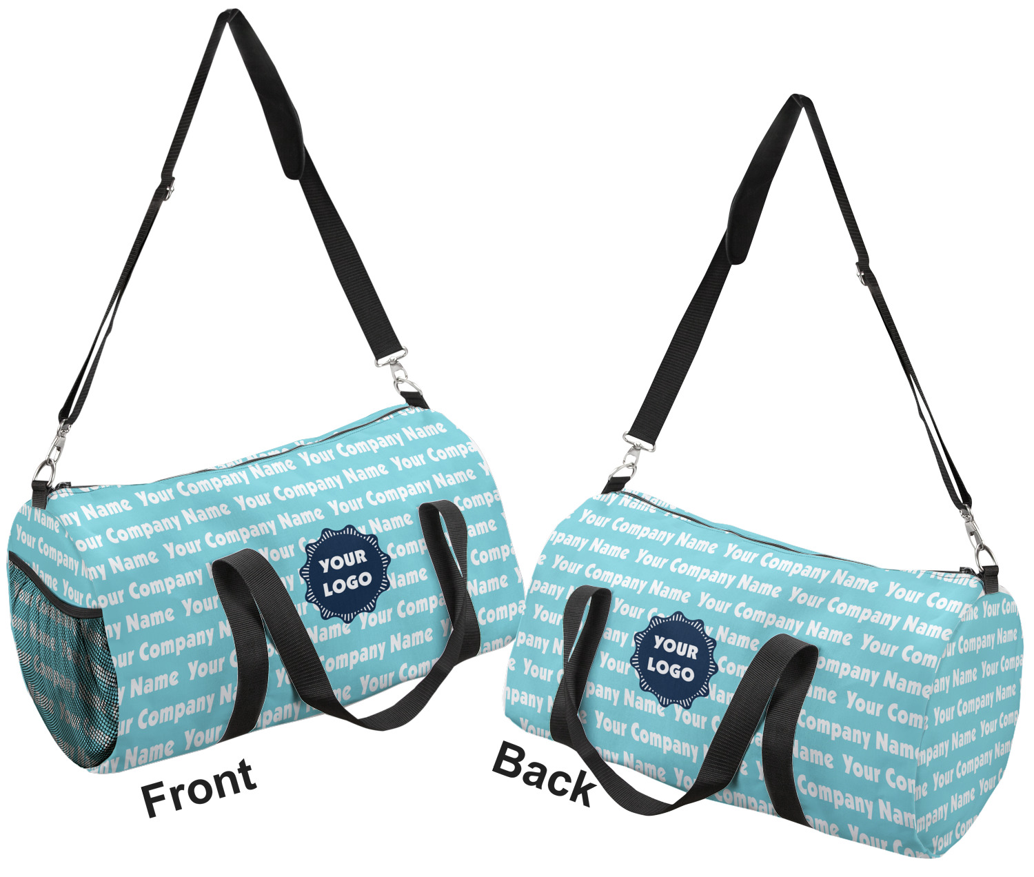 Custom Logo & Company Name Duffel Bag YouCustomizeIt