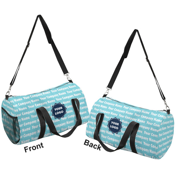 Logo & Company Name Duffle bag large front and back sides