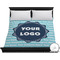 Logo & Company Name Duvet Cover - King