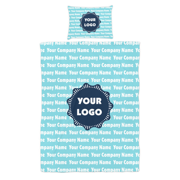 Logo & Company Name Duvet Cover Set - Twin - Alt Approval