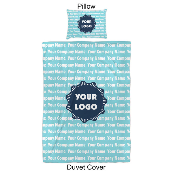 Logo & Company Name Duvet Cover Set - Twin XL - Approval