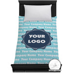 Logo & Company Name Duvet Cover - Twin XL
