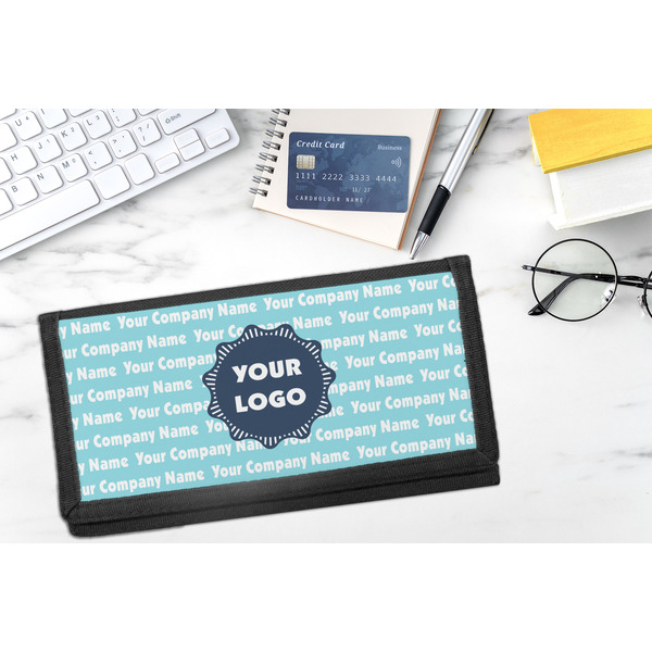 Logo & Company Name DyeTrans Checkbook Cover - LIFESTYLE