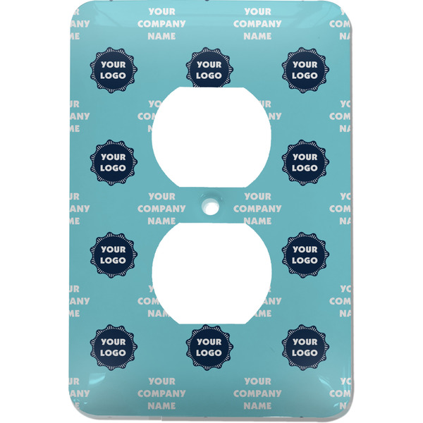 Custom Logo & Company Name Electric Outlet Plate