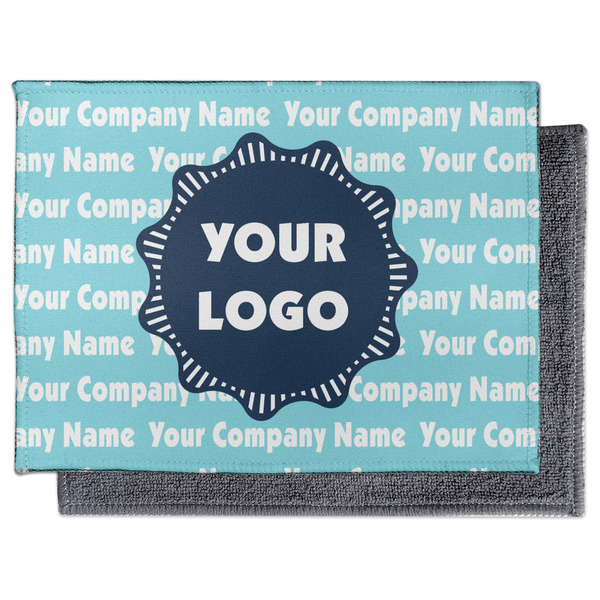 Logo & Company Name Electronic Screen Wipe - Flat