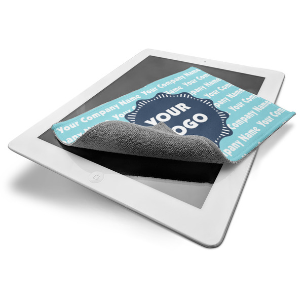Logo & Company Name Electronic Screen Wipe - iPad