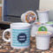 Logo & Company Name Espresso Cup - Single Lifestyle