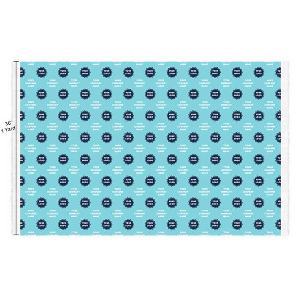 Logo & Company Name Fabric Full Yard