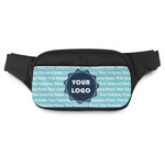Logo & Company Name Fanny Pack - Modern Style