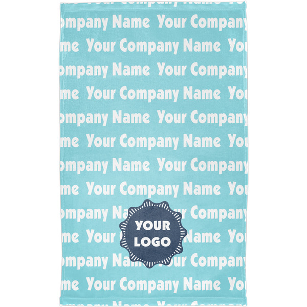 Logo & Company Name Finger Tip Towel - Full View