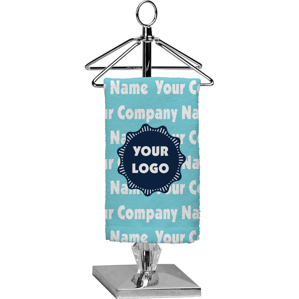 Custom Logo & Company Name Finger Tip Towel - Full Print
