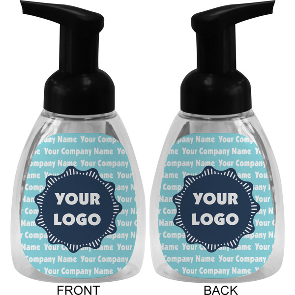 Logo & Company Name Foam Soap Bottle (Front & Back)