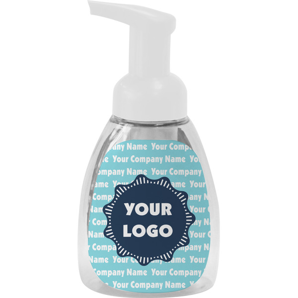 Custom Logo & Company Name Foam Soap Bottle - White