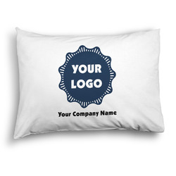Logo & Company Name Pillow Case - Standard - Graphic