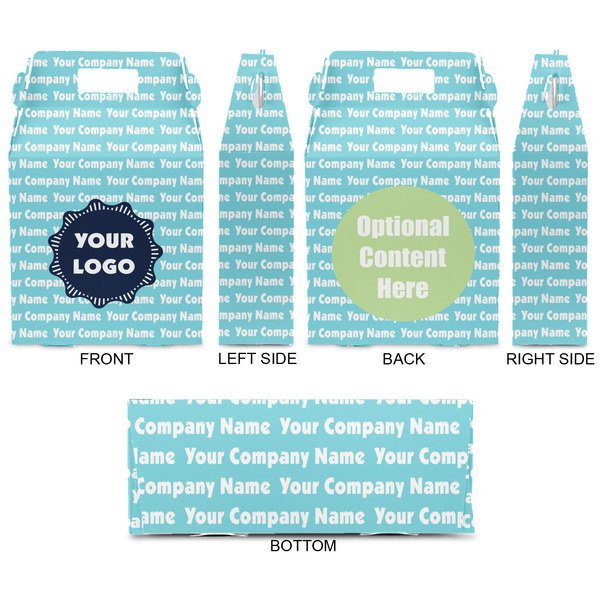 Logo & Company Name Gable Favor Box - Approval