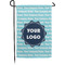 Logo & Company Name Garden Flag - Small - Double-Sided