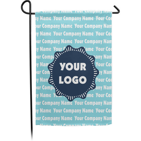 Custom Logo & Company Name Garden Flag