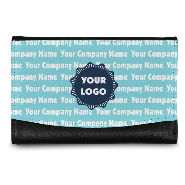 Custom Logo & Company Name Genuine Leather Women's Wallet - Small