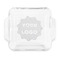 Logo & Company Name Glass Cake Dish - APPROVAL (8x8)