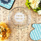 Logo & Company Name Glass Pie Dish - LIFESTYLE