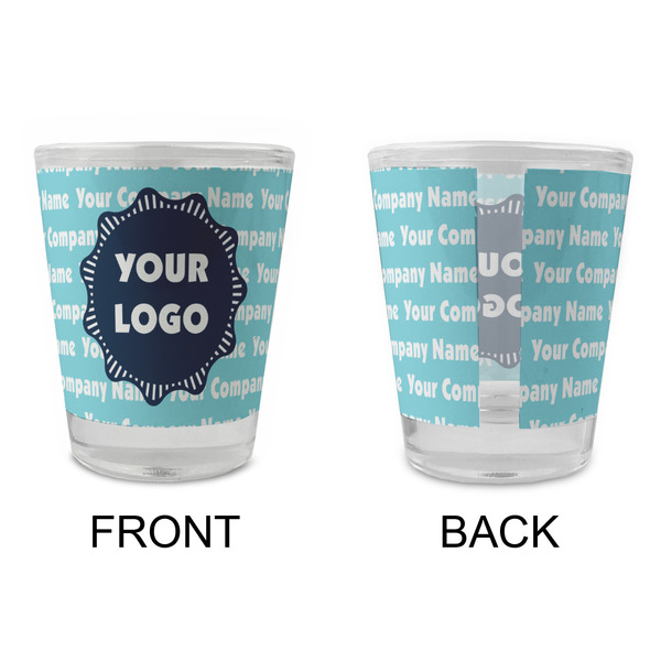 Logo & Company Name Glass Shot Glass - Standard - APPROVAL