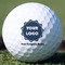 Logo & Company Name Golf Ball - Branded - Front