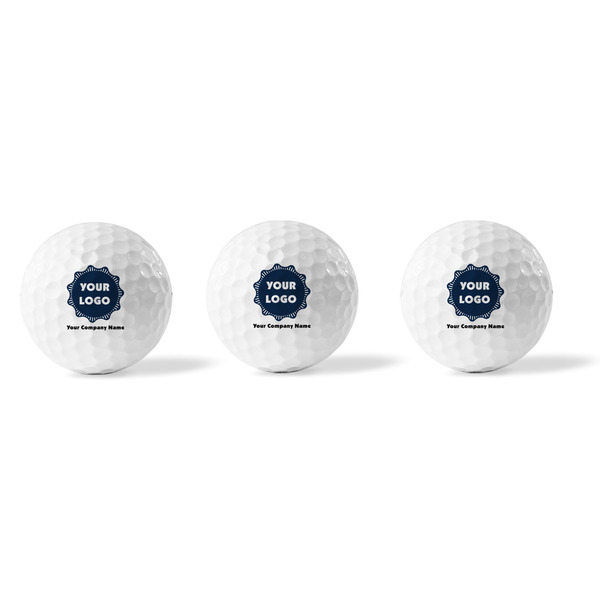 Logo & Company Name Golf Balls - Generic - Set of 3 - APPROVAL