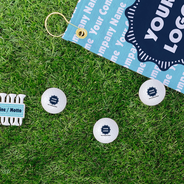 Logo & Company Name Golf Balls - Generic - Set of 3 - LIFESTYLE