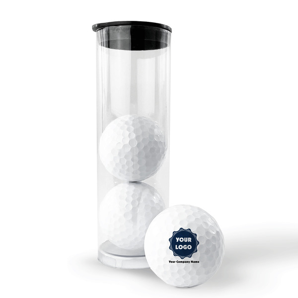 Logo & Company Name Golf Balls - Generic - Set of 3 - PACKAGING