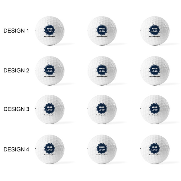 Logo & Company Name Golf Balls - Titleist - Set of 12 - APPROVAL