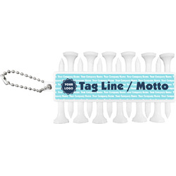 Logo & Company Name Golf Tees & Ball Markers Set (Personalized)