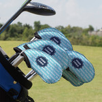 Logo & Company Name Golf Club Iron Cover - Set of 9