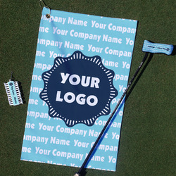 Logo & Company Name Golf Towel Gift Set