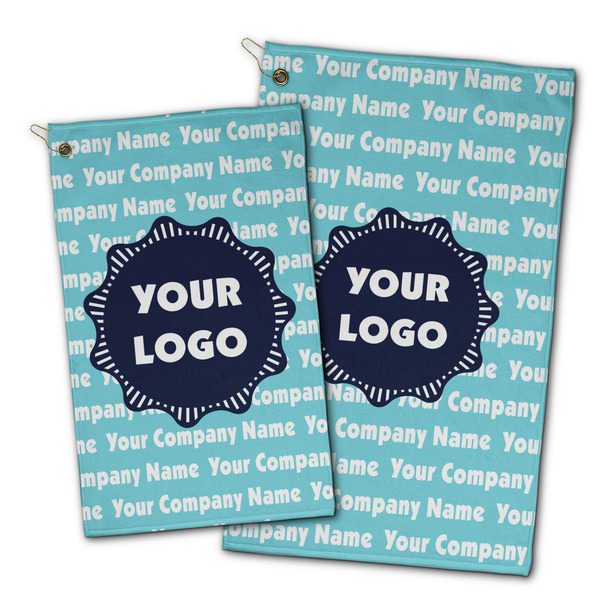 Logo & Company Name Golf Towel - PARENT (small and large)