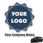Logo & Company Name Graphic Car Decal
