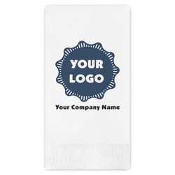 Logo & Company Name Guest Towels - Full Color