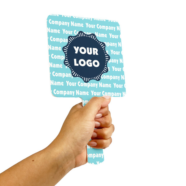 Logo & Company Name Hand Mirrors - Alt View