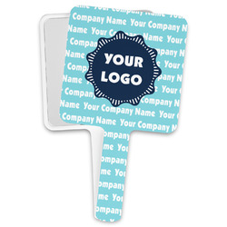 Logo & Company Name Hand Mirror