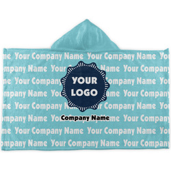 Logo & Company Name Kids Hooded Towel