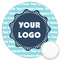 Logo & Company Name Icing Circle - Large - Front
