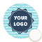 Logo & Company Name Icing Circle - Medium - Front
