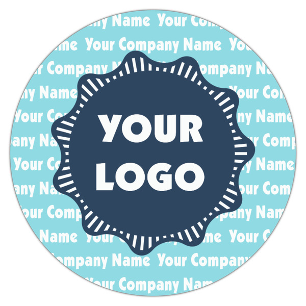 Logo & Company Name Icing Circle - Small - Single