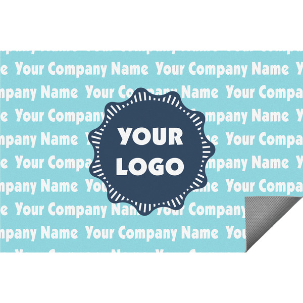 Custom Logo & Company Name Indoor / Outdoor Rug - 5' x 8'