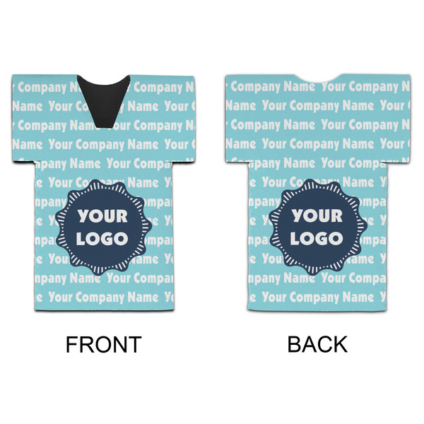 Logo & Company Name Jersey Bottle Cooler - APPROVAL