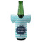 Logo & Company Name Jersey Bottle Cooler - FRONT (on bottle)